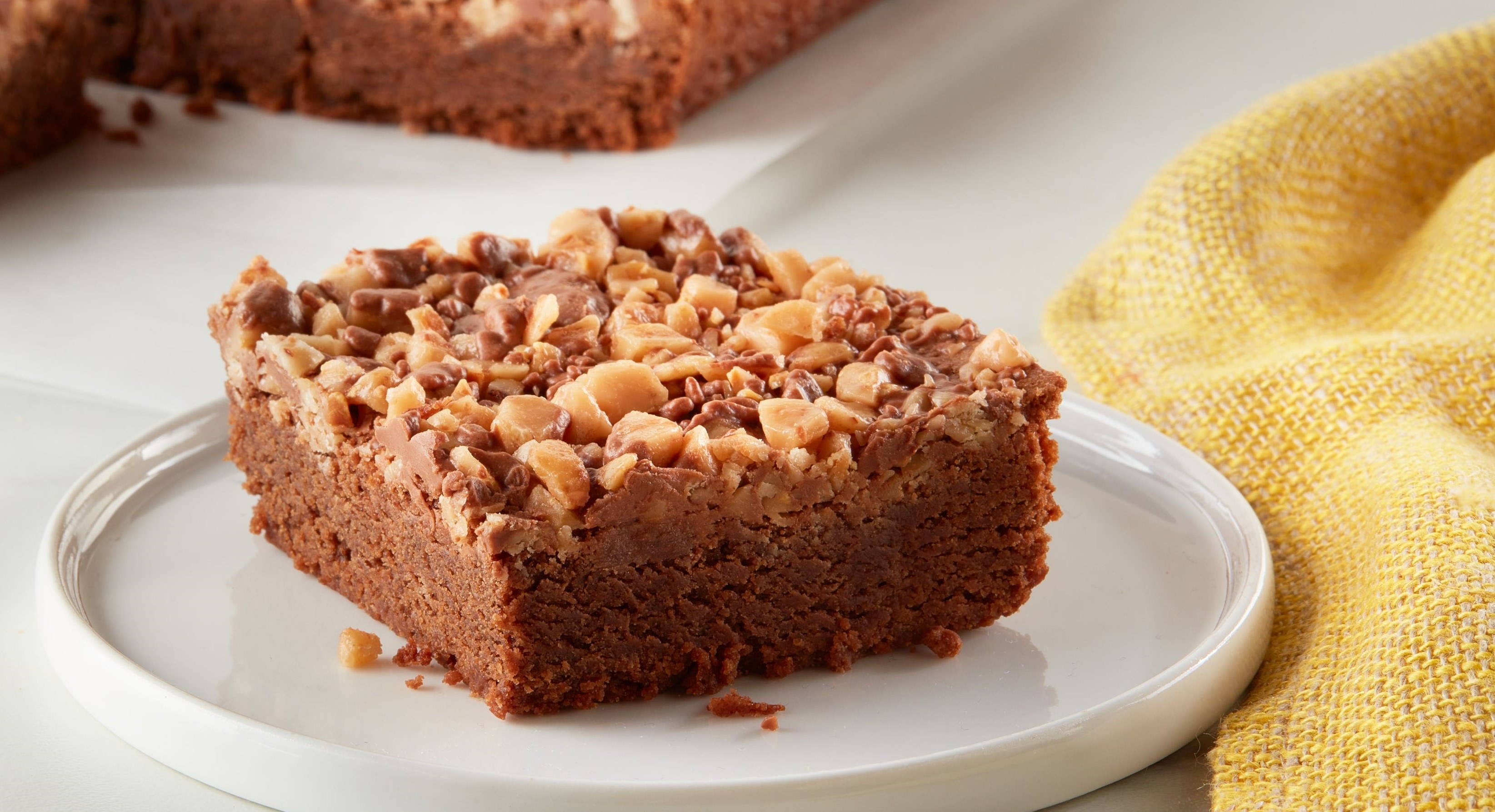 All American HEATH Toffee Bar Brownies