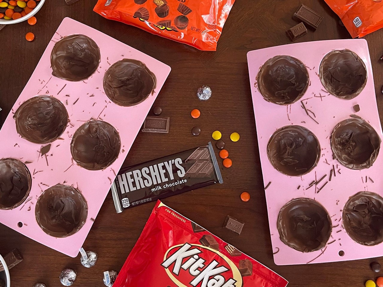 chocolate hardening in mold