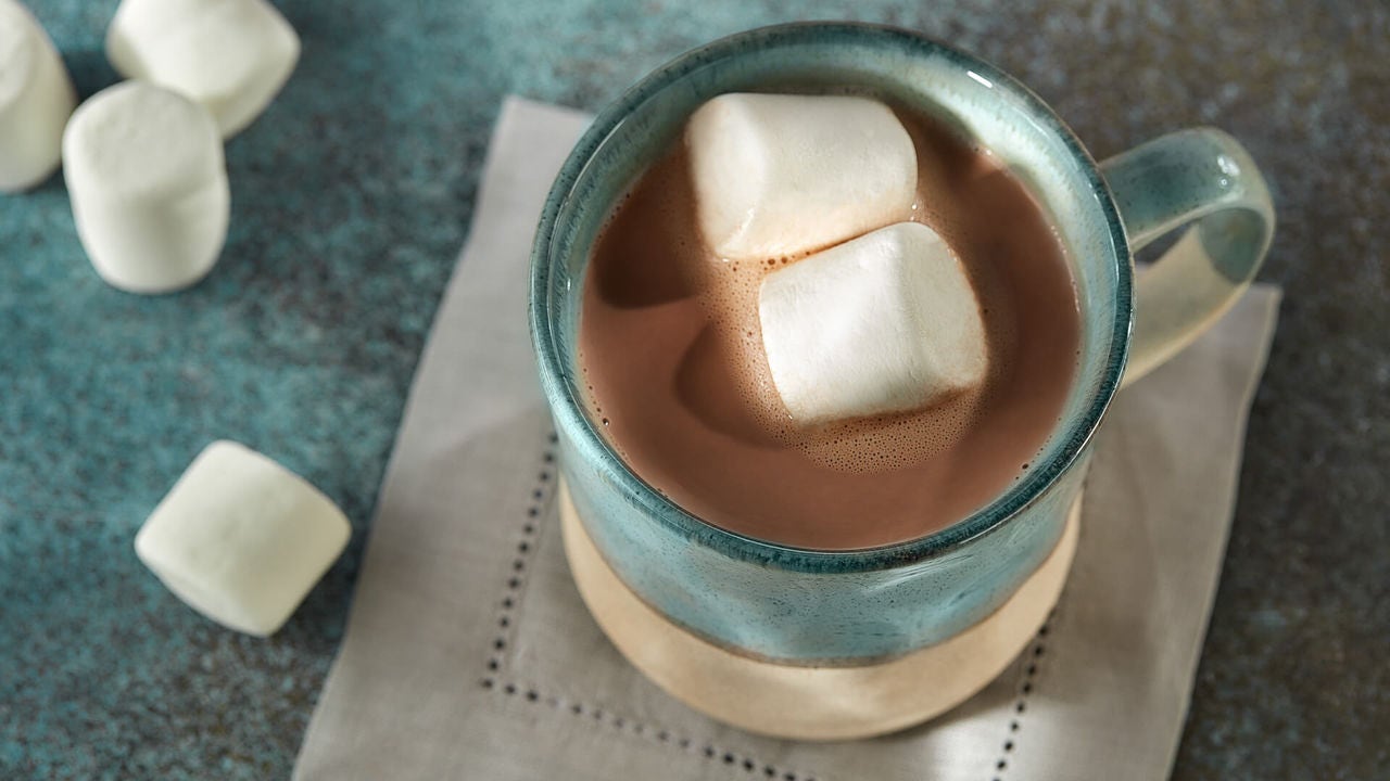 mug of hot cocoa with marshmallows