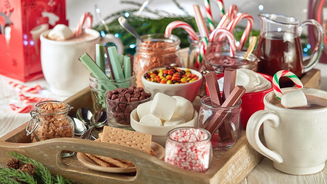 holiday hot chocolate bar craft