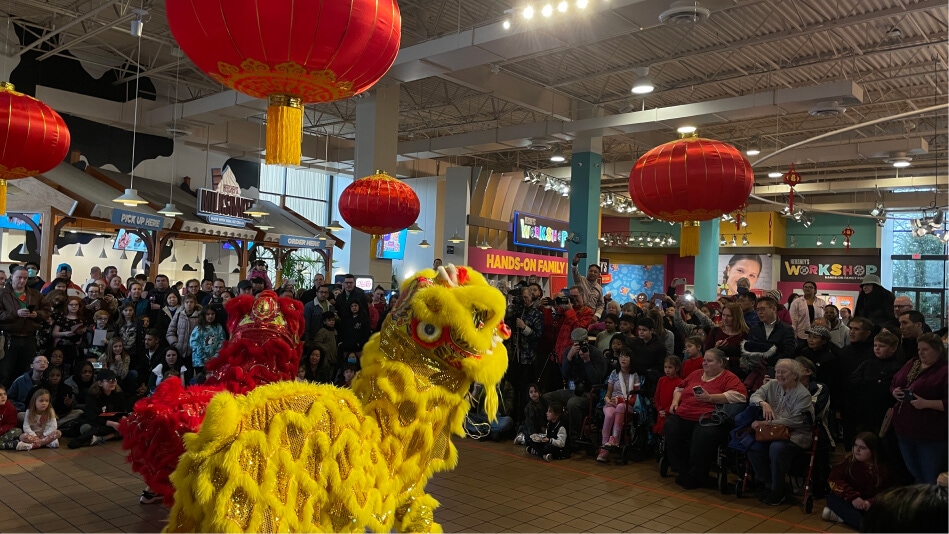 guests watching the performance