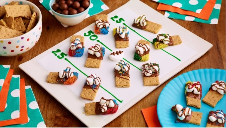 plate of smores dipper treats