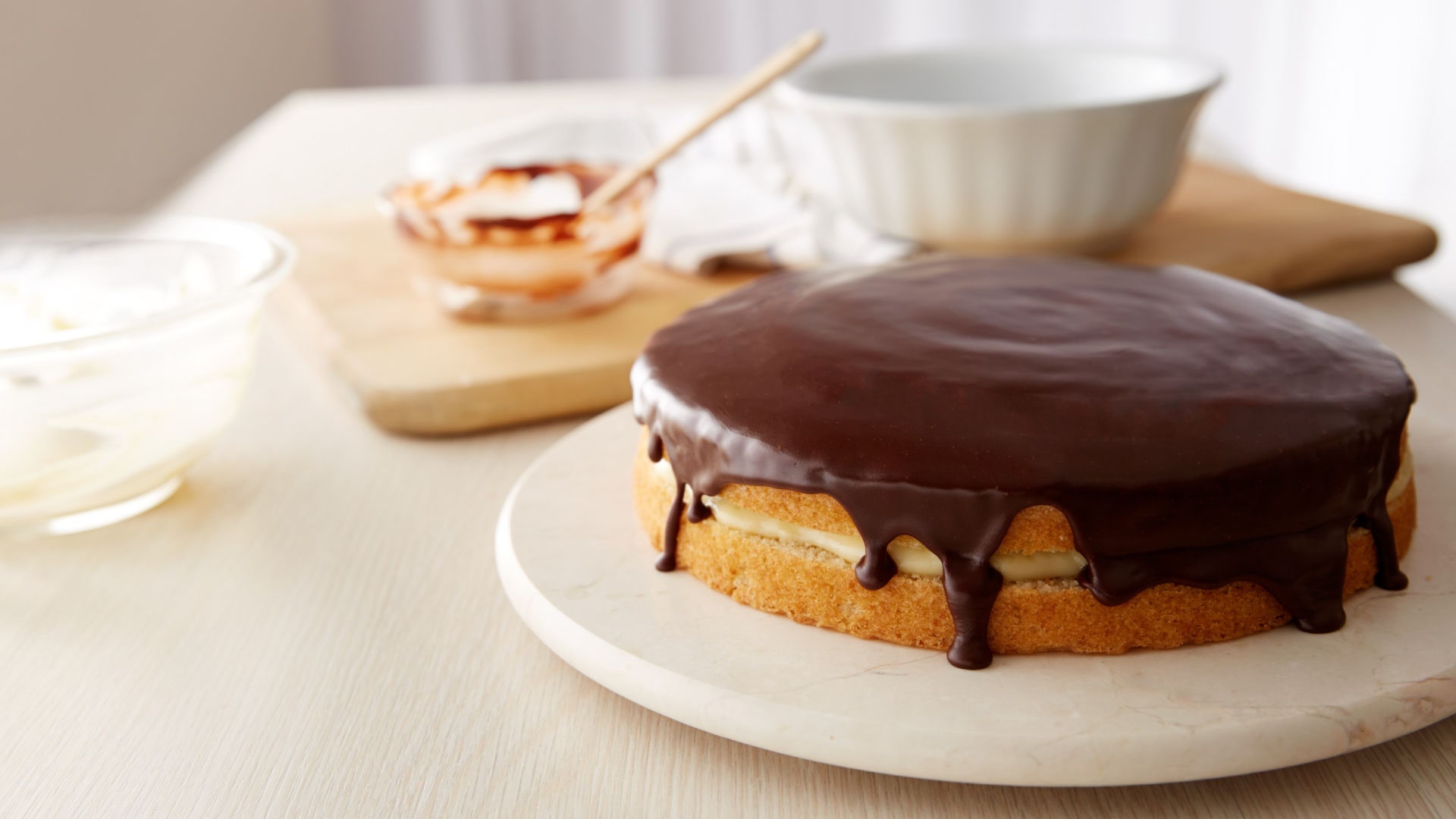 Classic Boston Cream Pie