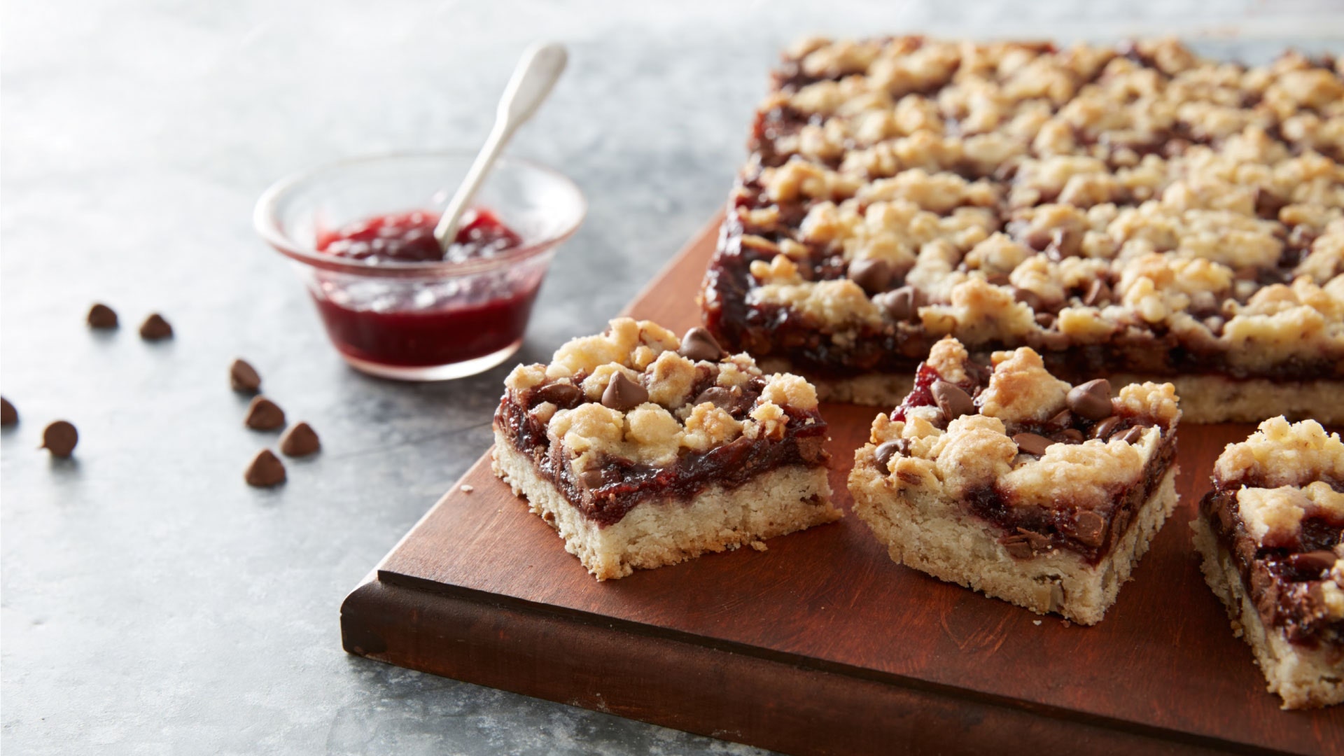 holiday red raspberry chocolate bars