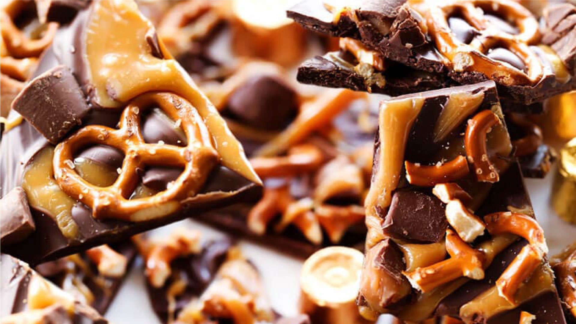 ROLO pretzel bark