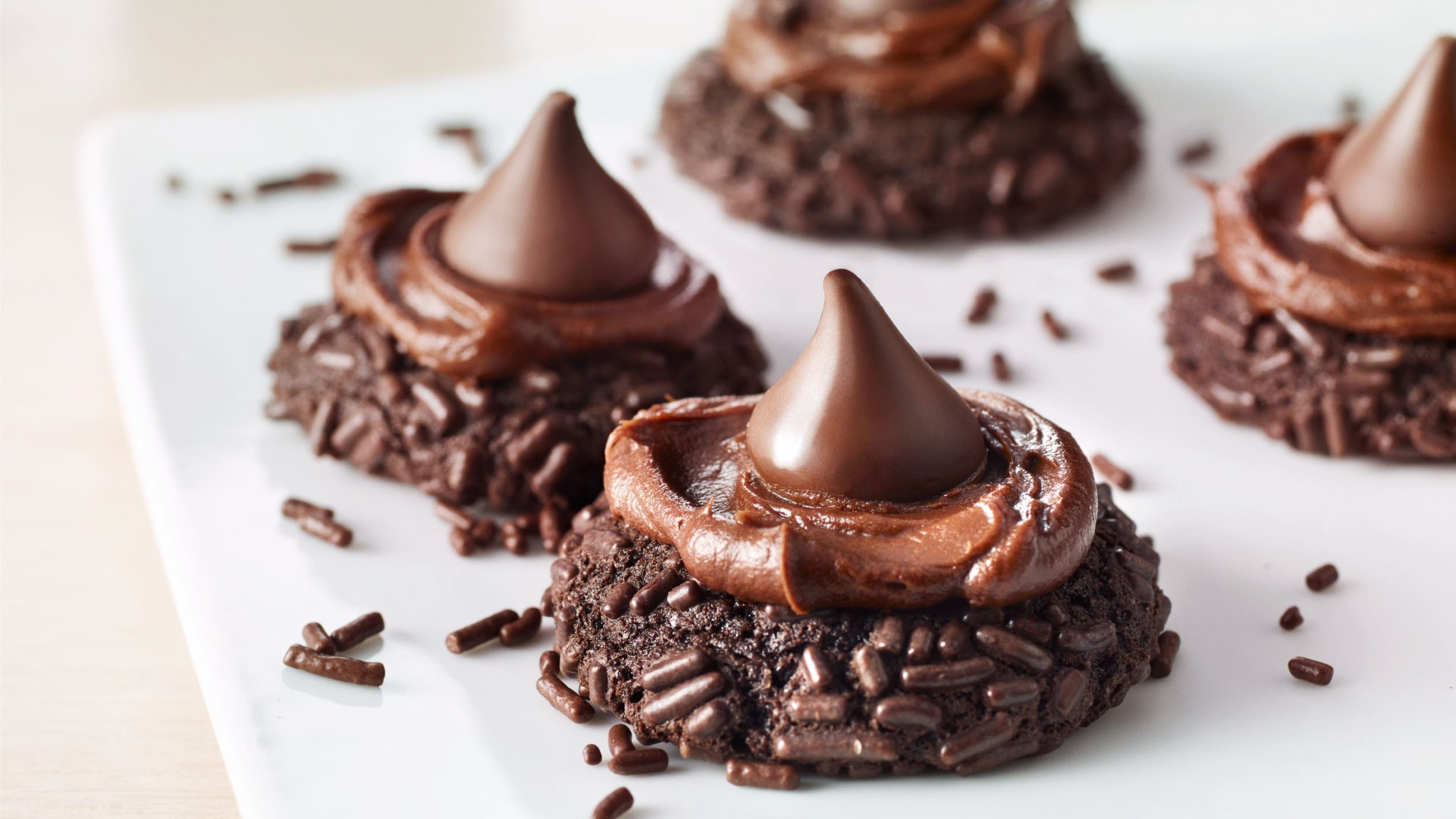 triple chocolate blossoms