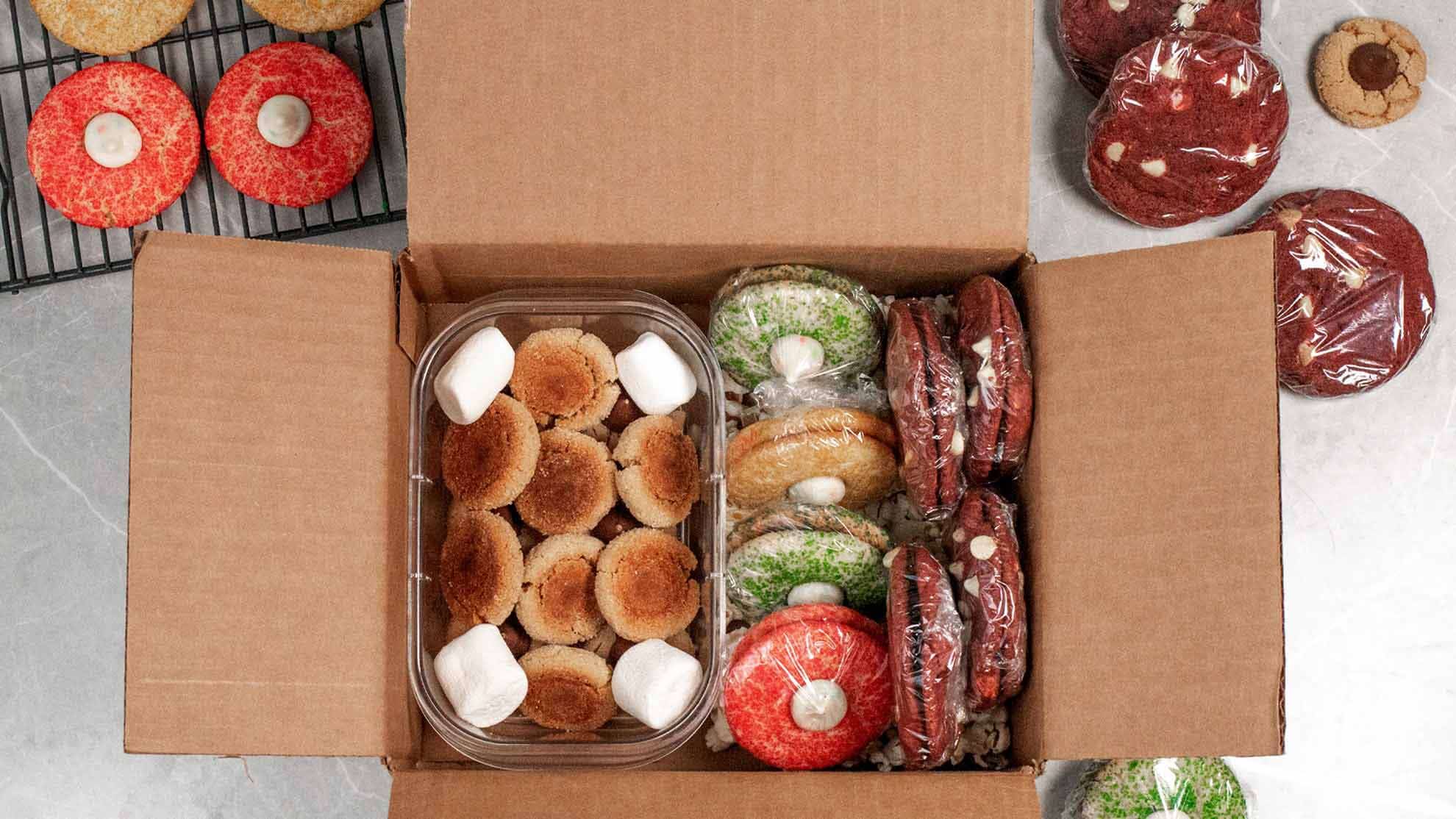 Packaged Cookies Box